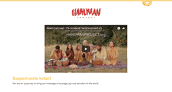 Desktop Screenshot of hanumanproject.org